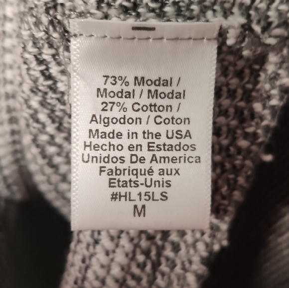 Beyond Yoga Draped Sides Grey Sweater M - Picture 7 of 8